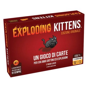 EXPLODING KITTENS Gioco di Carte 7+