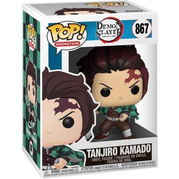 FUNKO POP ANIME Demon Slayer 867 Tanjiro Kamado 9cm