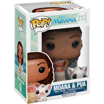 FUNKO POP DISNEY 213 Oceania Vaiana e Pua 9cm