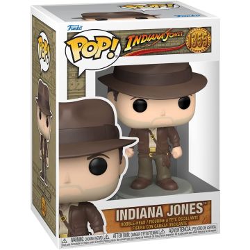 FUNKO POP MOVIES Indiana Jones 1355 Figure Indiana Jones w/Jacket 9cm
