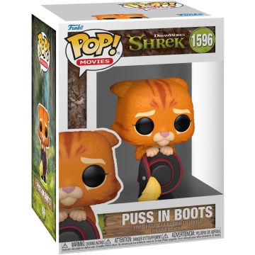 FUNKO POP MOVIES Shrek 1596 Gatto con gli Stivali 9cm