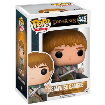 FUNKO POP MOVIES Signore degli Anelli 445 Samwise Gamgee 9cm