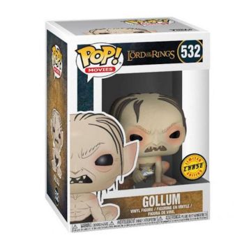 FUNKO POP MOVIES Signore degli Anelli 532 Gollum CHASE Limited Edition 9cm