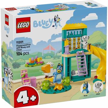 LEGO 11201 Divertimento al parco giochi di Bluey e Chloe | LEGO per Bambini 4+