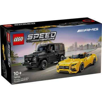 LEGO Speed Champions 76924 Mercedes-AMG G 63 e Mercedes-AMG SL 63 | LEGO Mercedes 9+