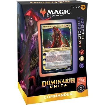 Magic Mazzo Commander Dominaria Lascito delle Leggende | Gioco di Carte Magic ITA 13+