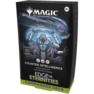 Magic Commander Deck Edge Of Eternities Counter Intelligence | Gioco di Carte Magic ENG 13+