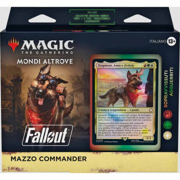 Magic Mazzo Commander Fallout Sopravvissuti Agguerriti | Gioco di Carte Magic ITA 13+ 