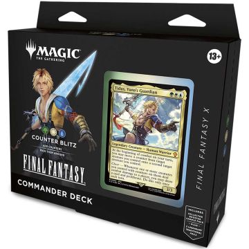 Magic Commander Deck Final Fantasy Counter Blitz | Gioco di Carte Magic ENG 13+