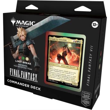 Magic Commander Deck Final Fantasy Limit Break | Gioco di Carte Magic ENG 13+