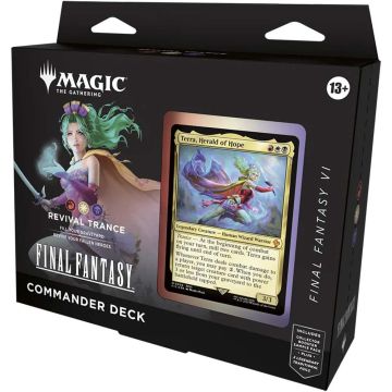 Magic Commander Deck Final Fantasy Revival Trance | Gioco di Carte Magic ENG 13+