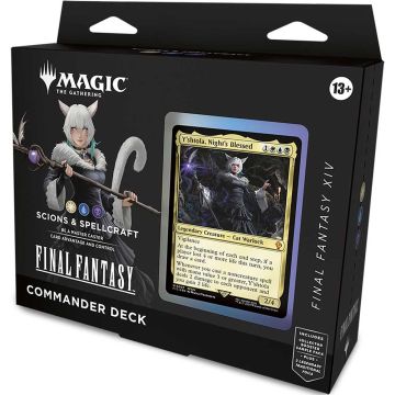 Magic Commander Deck Final Fantasy Scions & Spellcraft | Gioco di Carte Magic ENG 13+