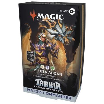 Magic Mazzo Commander Tarkir Difesa Abzan | Gioco di Carte Magic ITA 13+ 