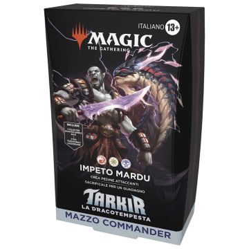 Magic Mazzo Commander Tarkir Impeto Mardu | Gioco di Carte Magic ITA 13+ 