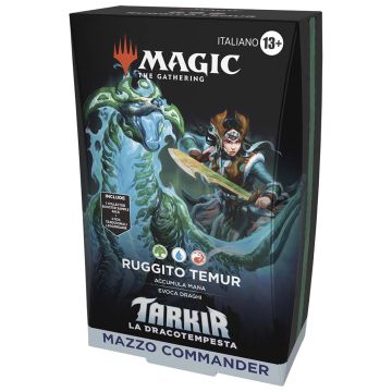 Magic Mazzo Commander Tarkir Ruggito Temur | Gioco di Carte Magic ITA 13+ 