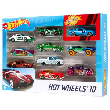 HOT WHEELS Confezione 10 Macchinine