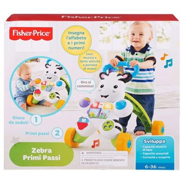 FISHER PRICE Zebra Primi Passi 9 mesi+