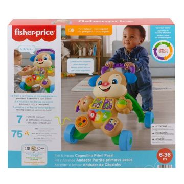 FISHER PRICE Cagnolino Primi Passi Multilingua 9 mesi+