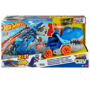 HOT WHEELS Mega T-Rex Trasportatore