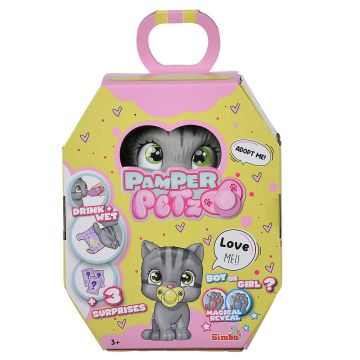 PAMPER PETZ GATTO 15cm | Gioco Cucciolo per Bambini 3+