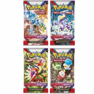 Pokémon BUSTINA Carte Scarlatto e Violetto SV01 | Pokémon Gioco di Carte