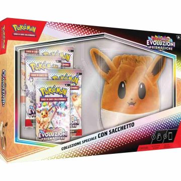 Pokémon COLLEZIONE Speciale Con Sacchetto Evoluzioni Prismatiche | Pokémon Gioco di Carte 