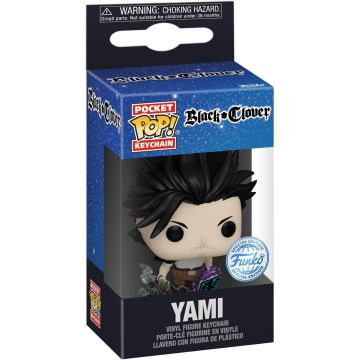FUNKO POP Portachiavi Anime Black Clover Yami 4cm