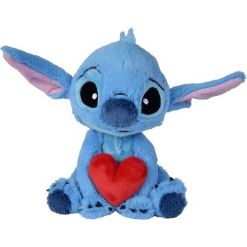 PELUCHE DISNEY Stitch con Cuore 25cm 0+ | Peluche Stitch