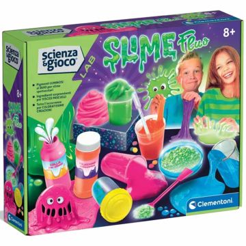 SLIME FLUO | Clementoni Gioco Scientifico 8+