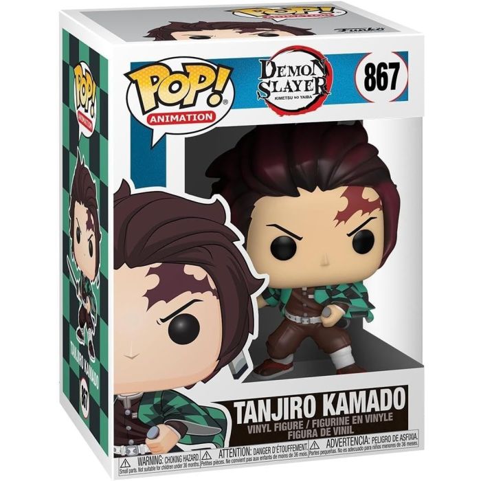 FUNKO POP ANIME Demon Slayer 867 Tanjiro Kamado 9cm main product photo