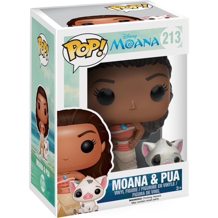 FUNKO POP DISNEY 213 Oceania Vaiana e Pua 9cm main product photo