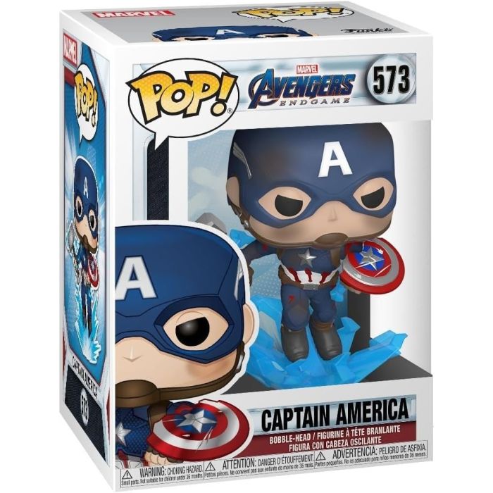 FUNKO POP MARVEL 573 Avengers Endgame Capitan America 9cm main product photo