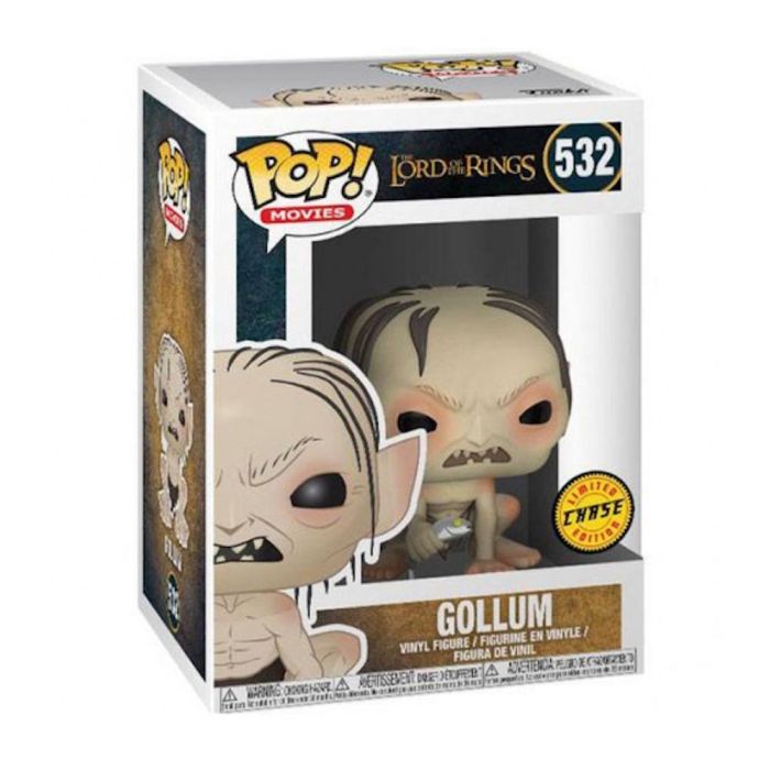 FUNKO POP MOVIES Signore degli Anelli 532 Gollum CHASE Limited Edition 9cm main product photo