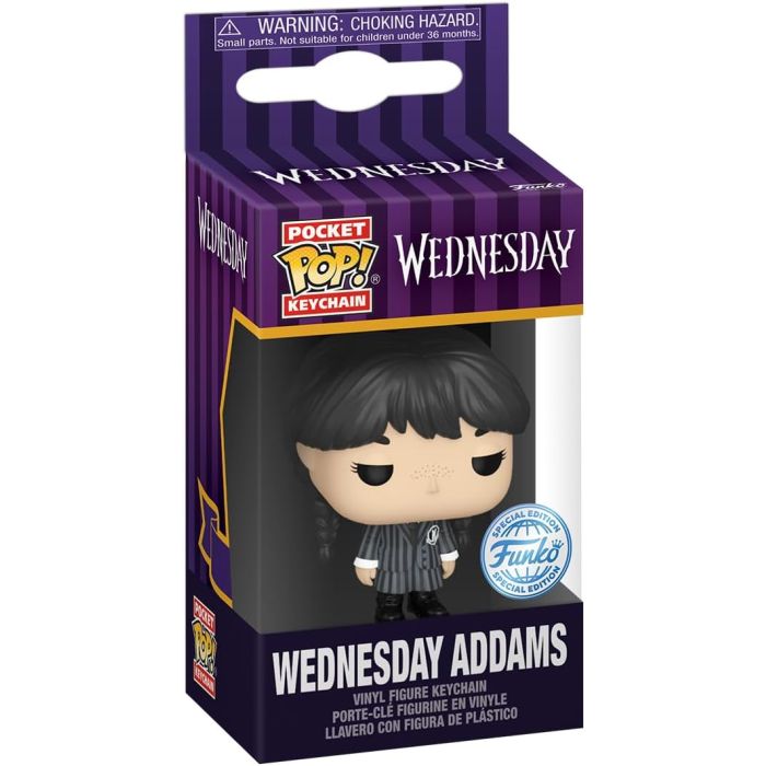 FUNKO POP PORTACHIAVI MOVIE Mercoledì Addams 4cm main product photo
