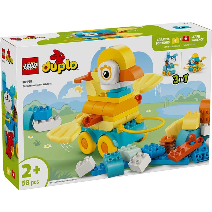 LEGO DUPLO 10448 Animali su ruote 3 in 1 | LEGO DUPLO 2+ main product photo