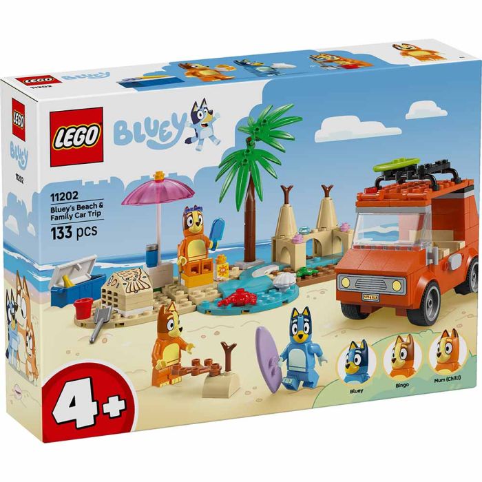 LEGO 11202 Vacanza sulla spiaggia della famiglia di Bluey | LEGO per Bambini 4+ main product photo