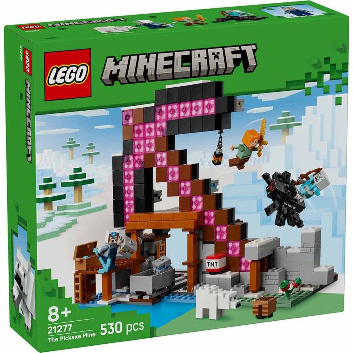 LEGO MINECRAFT 21277 La miniera delle piccozze | LEGO MINECRAFT 8+ main product photo
