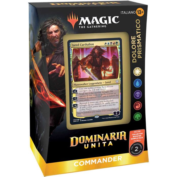 Magic Mazzo Commander Dominaria Unita Dolore Prismatico | Gioco di Carte Magic ITA 13+ main product photo
