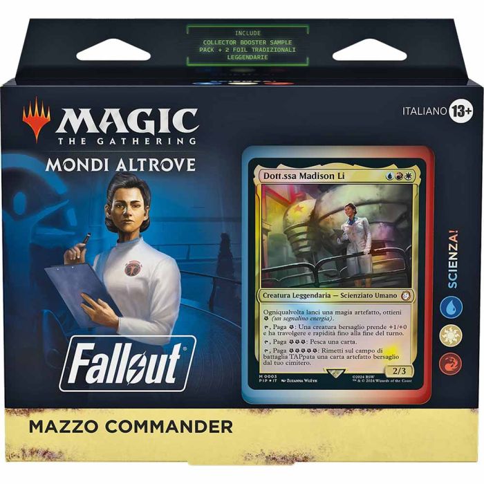 Magic Mazzo Commander Fallout Scienza! | Gioco di Carte Magic ITA 13+ main product photo