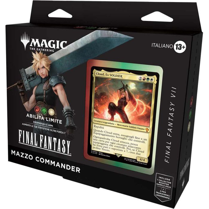 Magic Mazzo Commander Final Fantasy Abilità Limite | Gioco di Carte Magic ITA 13+ main product photo