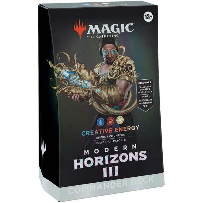 Magic Commander Deck Modern Horizons 3 Creative Energy | Gioco di Carte Magic ENG 13+ main product photo