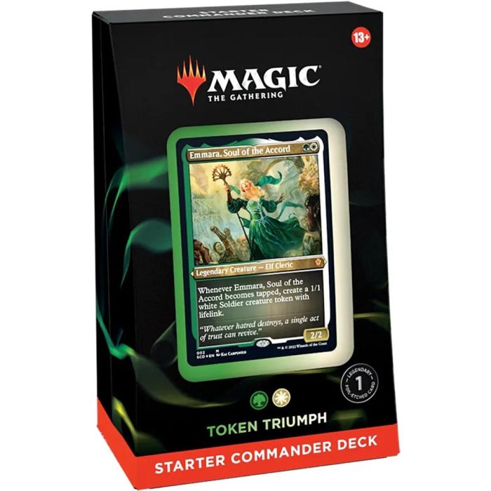 Magic Commander Starter Deck Token Triumph | Gioco di Carte Magic ENG 13+ main product photo