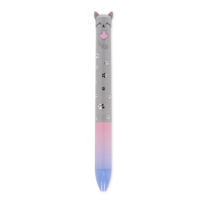 PENNA SFERA GATTO Due Colori Click&Clack | Penna Non Cancellabile Legami main product photo